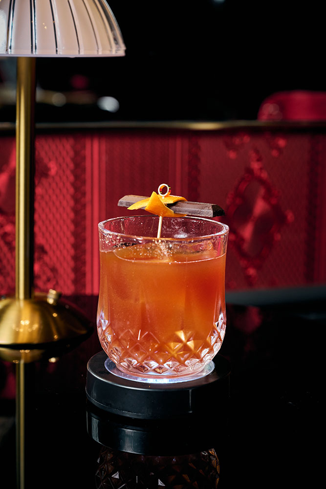Coco Boulevardier Cocktail One Two Two Mixology Bar Bangkok